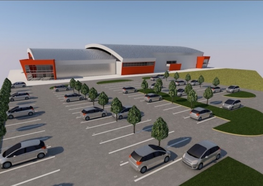 SC Boris Trajkovski baut neue Tennis und Kampfsporthalle