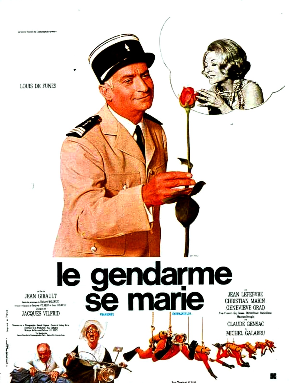 Le gendarme se marie (1968) Jean Girault - Le gendarme se marie (20.05.1968 / 30.08.1968)