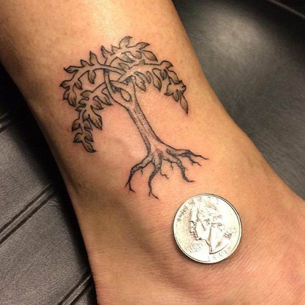 Mini tatuagens femininas para os tornozelos Mini tatuagens femininas para os tornozelos