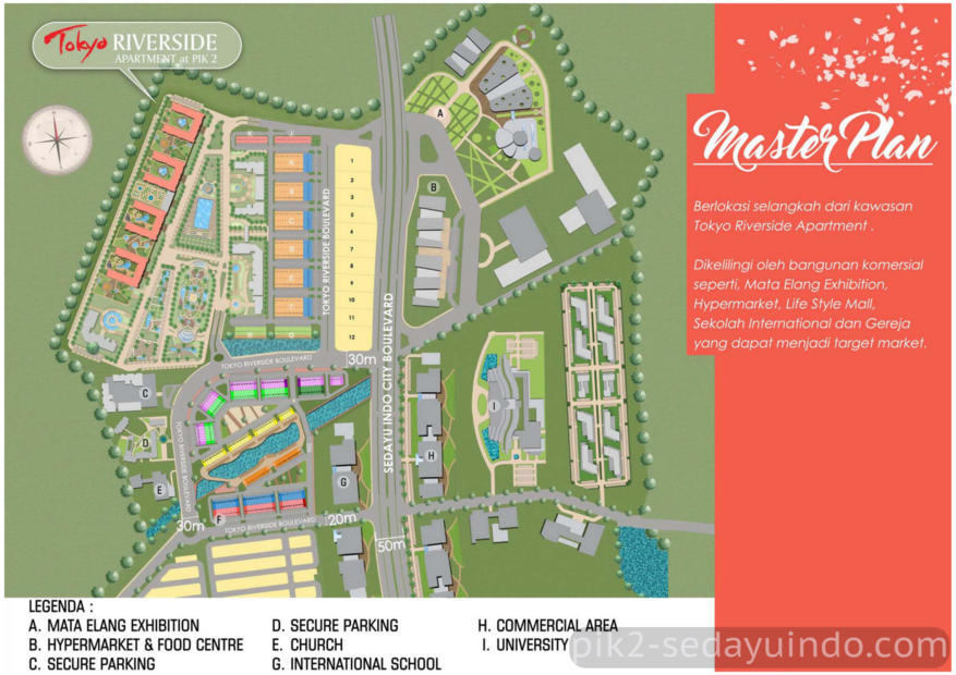 Lokasi Rukan PIk 2 La Riviera Lokasi Rukan PIk 2 La Riviera