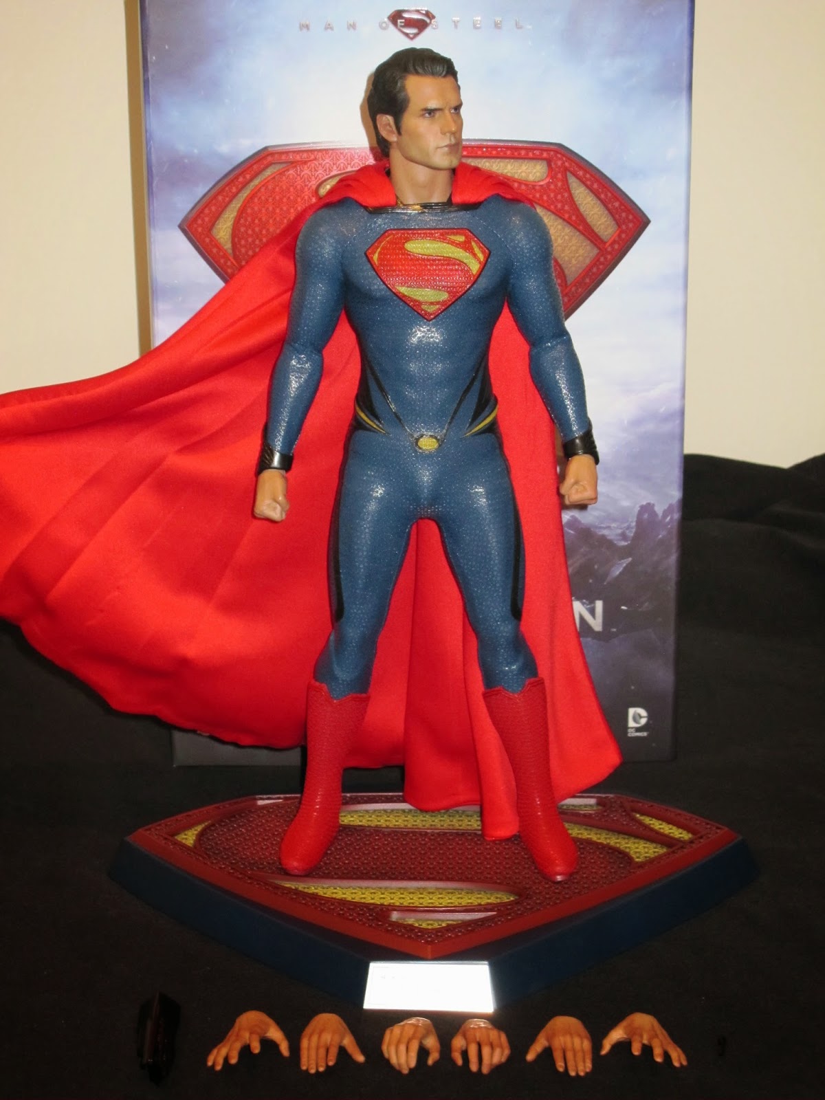 Hot Toys Man Of Steel Superman MMS200 - Toys Wonderland