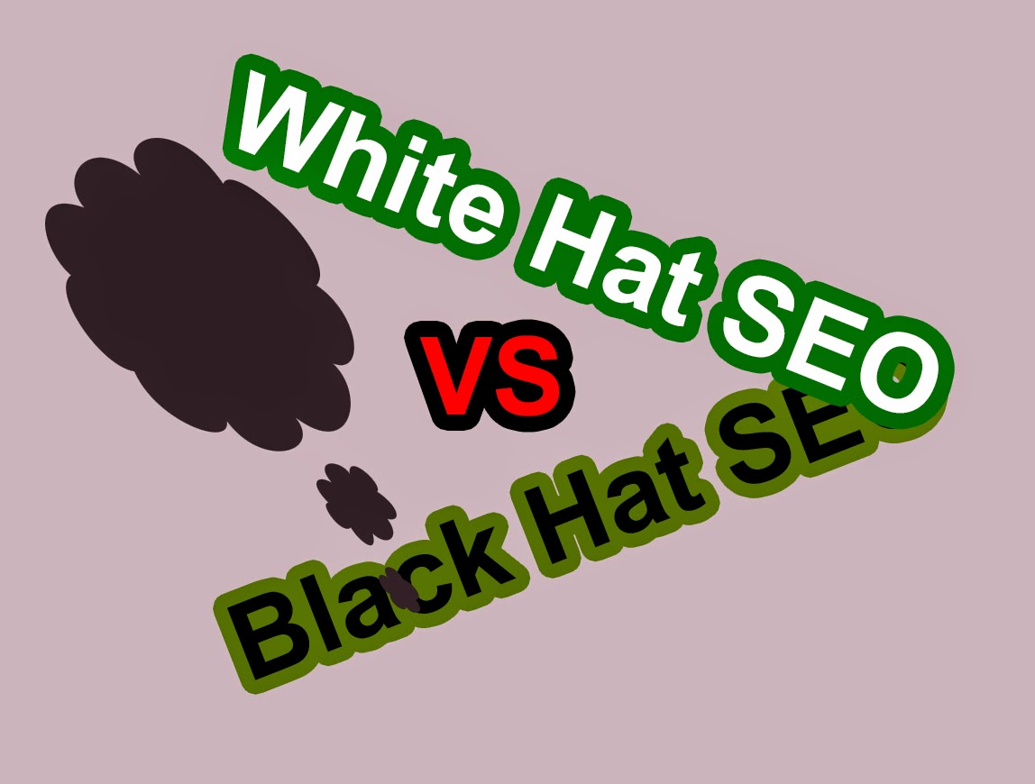 Difference of white hat seo and black hat seo