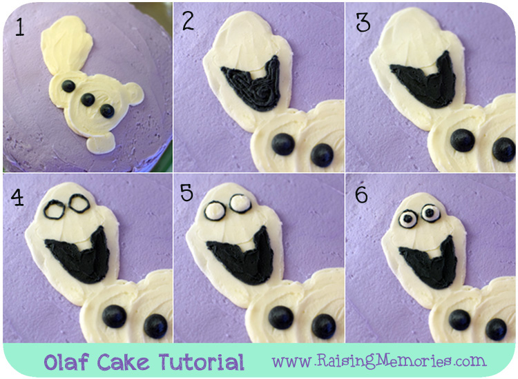 Easy Frozen Cake Tutorial