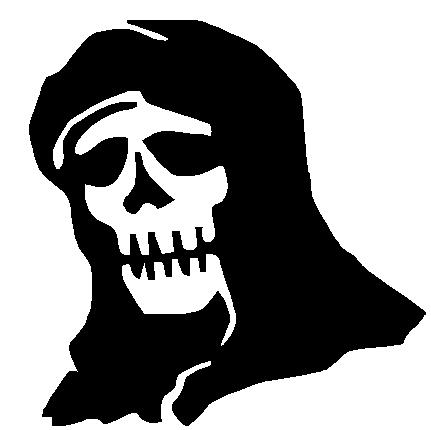 Stickers For Bikes Skull Decal