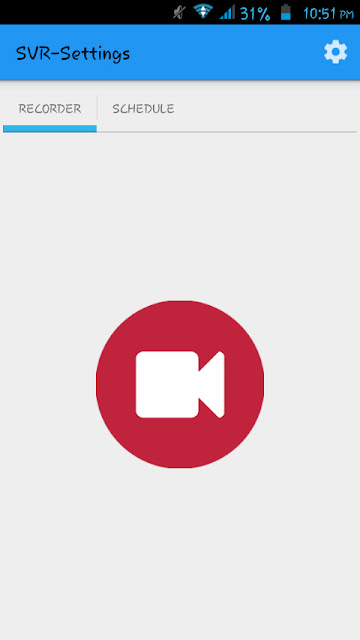 SVR Settings Secret Video Recorder settings