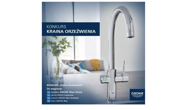Wygraj system kuchenny GROHE Blue Home Konkurs