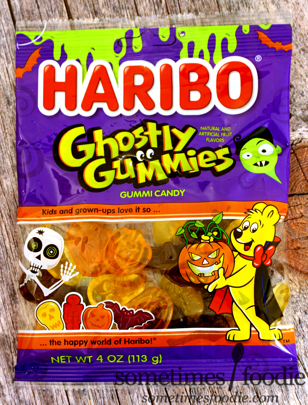 haribo ghostly gummies flavors