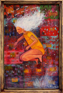 Витвинова Е.П. Радость, х., акрил, 60х40, 2016