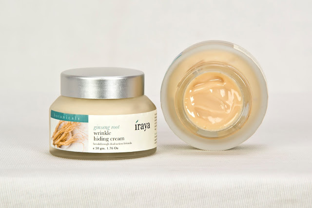 Iraya Ginseng Root Wrinkle Hiding Cream Review Price