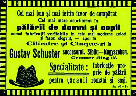 Palarii pentru domni si copii