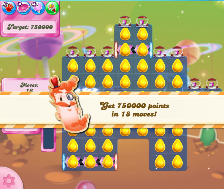 Candy Crush Saga level 2640 Candy Crush Saga level 2640