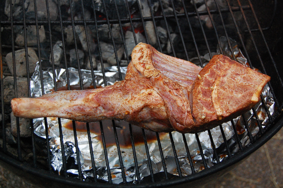 Benito's Wine Reviews Roast Goat Leg