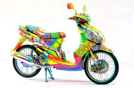 50 Gambar Foto Modifikasi Motor Mio Matic 50 Gambar Foto Modifikasi Motor Mio Matic