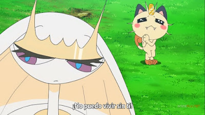 Pokemon Sol y Luna Ultra Leyendas Capitulo 22 Temporada 22 La bella y el Meowth