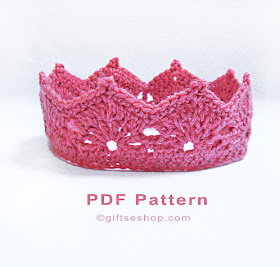 Crochet Crown Pattern- Princess Crown