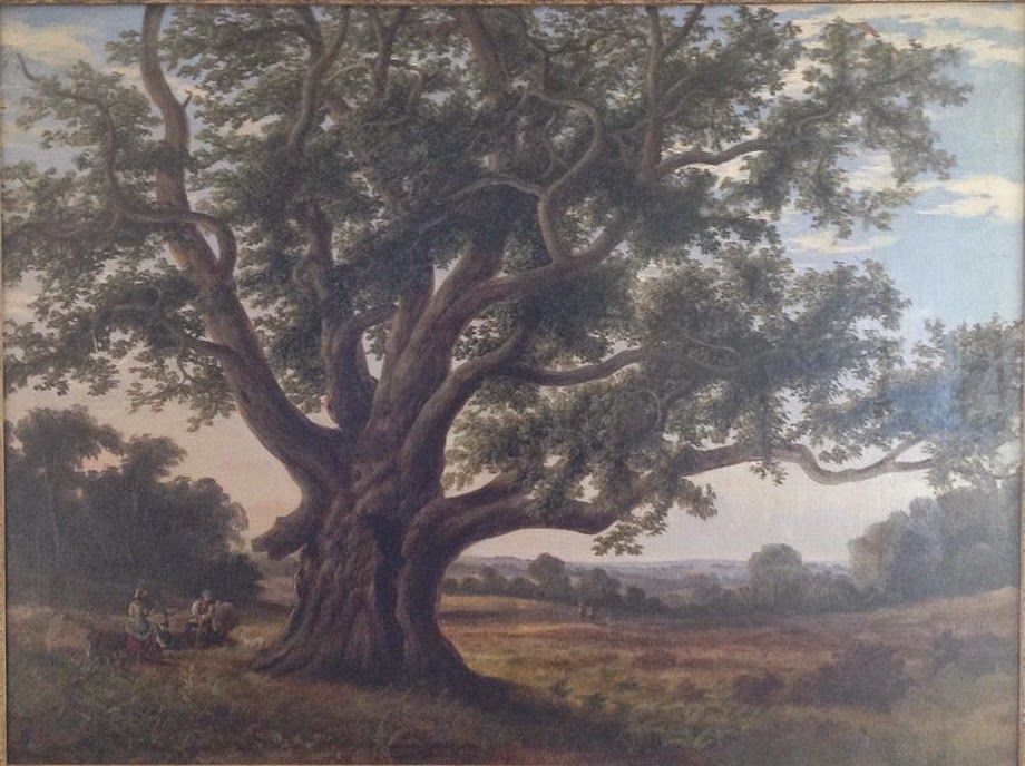 19th Century Oil Painting of Cowthorpe Oak unknown artist. Wikimedia 19th Century Oil Painting of Cowthorpe Oak unknown artist. Wikimedia