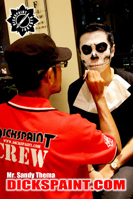 Make Up Horror Skeleton Jakarta