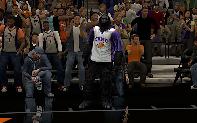 NBA 2K13 Phoenix Suns Gorilla Mascot Patch