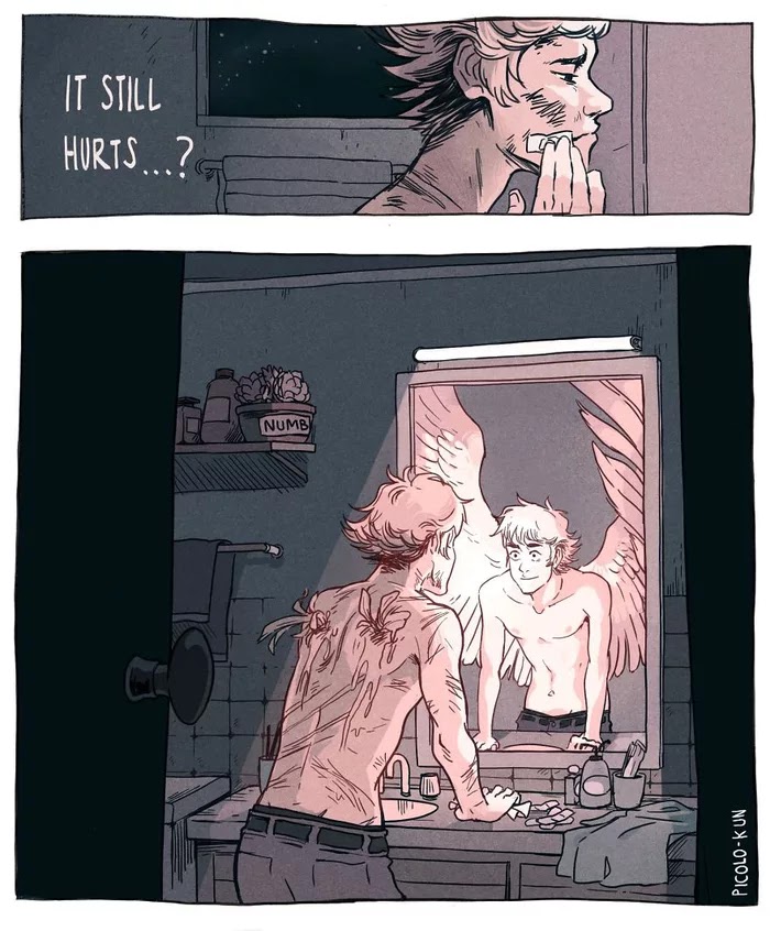Brazilian Artist Beautifully Illustrates The Love Story Of Icarus And The Sun, Inspired By A Greek Myth Brazilian Artist Beautifully Illustrates The Love Story Of Icarus And The Sun, Inspired By A Greek Myth