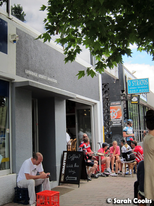 Sarah Cooks Canberra 2011 Lonsdale Street Roasters