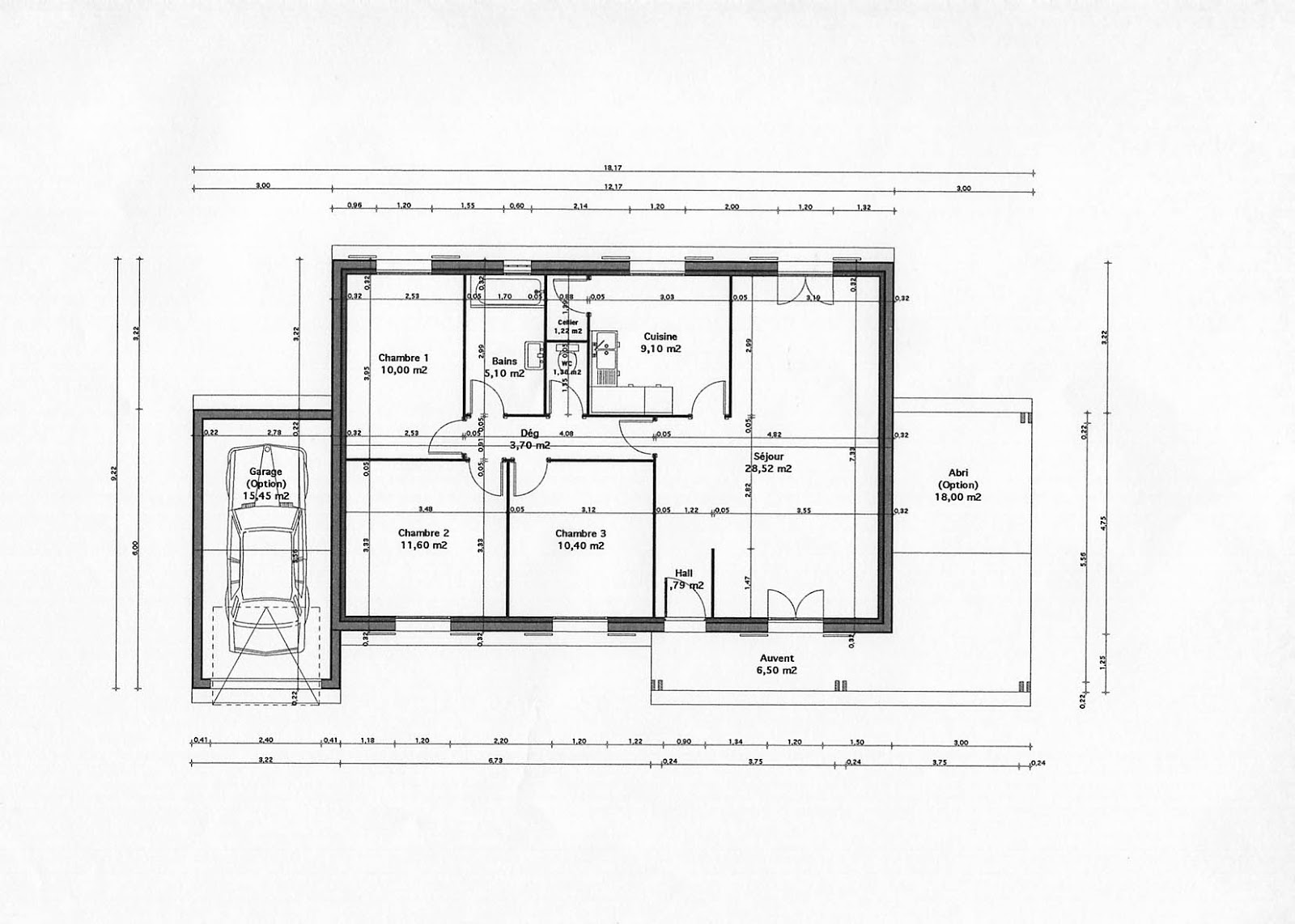 Plan de construction de maison Planimage