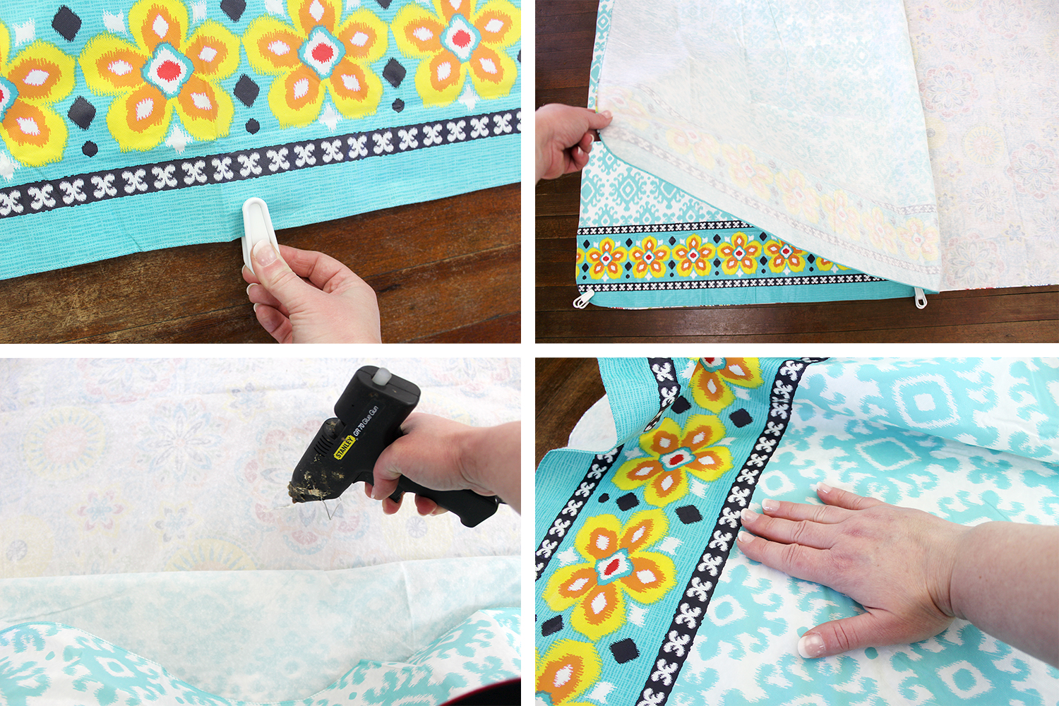 Southern Mom Loves Make an Inexpensive DIY Waterproof Picnic Blanket Tote!