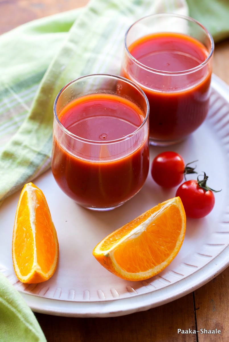 Paaka-Shaale: Spicy Tomato Orange juice