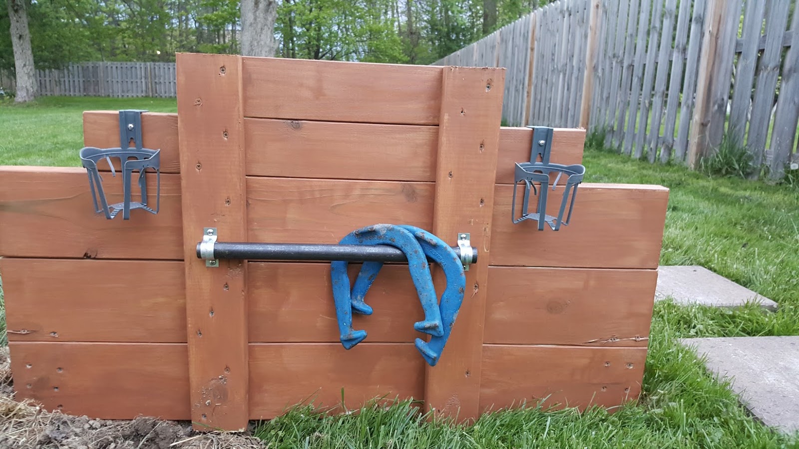 Pinterest Inspired Horseshoe Pits