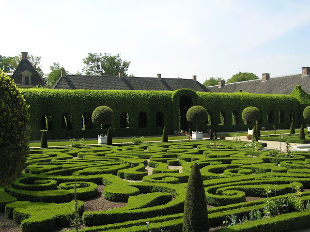 ogród barokowy, topiary