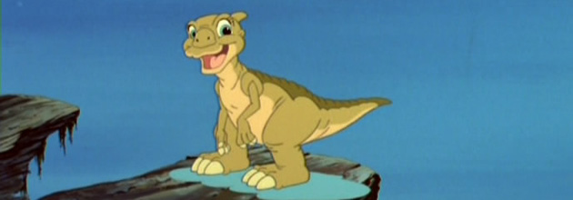 baby dinosaur in The Land Before Time 1988