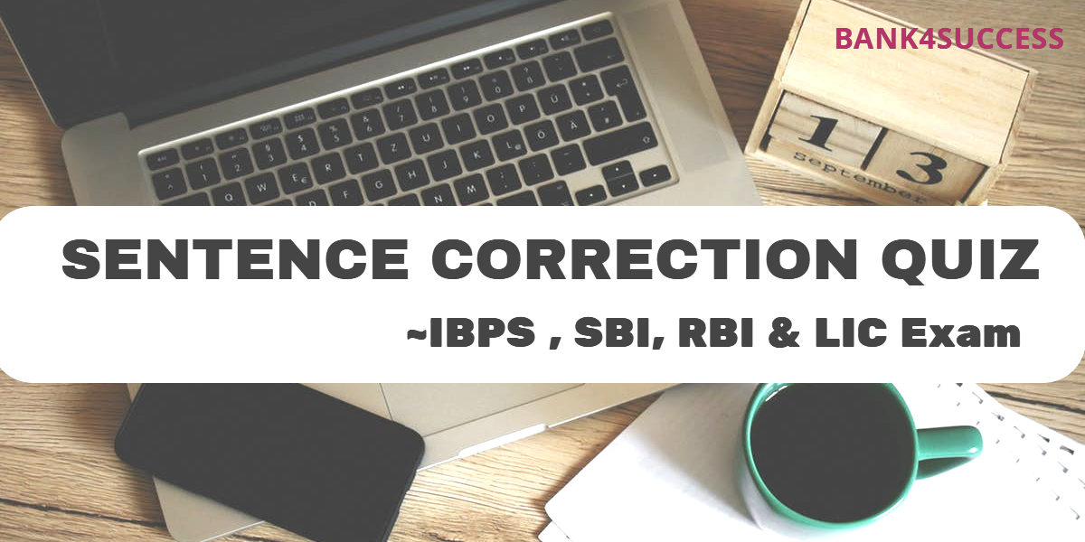 Daily Error Correction Questions with Detail Explanation for Bank Exam