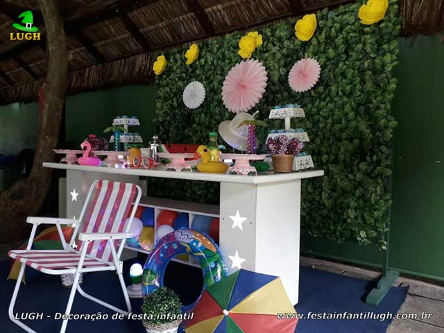 Pool party: decoração de festa na piscina, Decoração Infantil