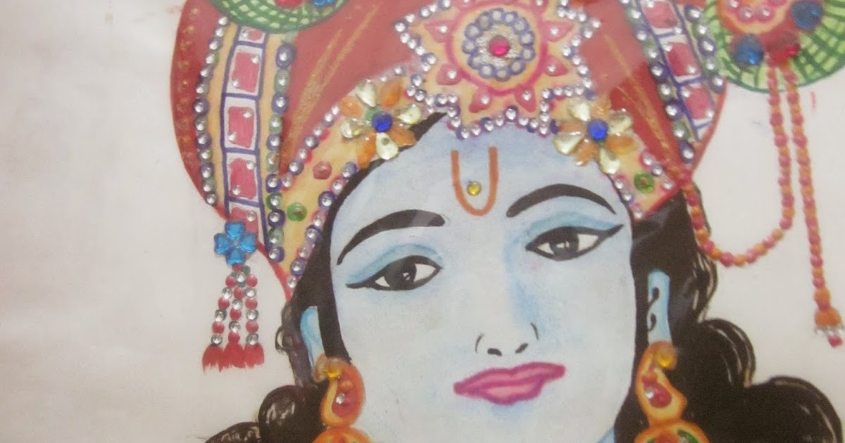 PencilShading Lord Krishna Painting