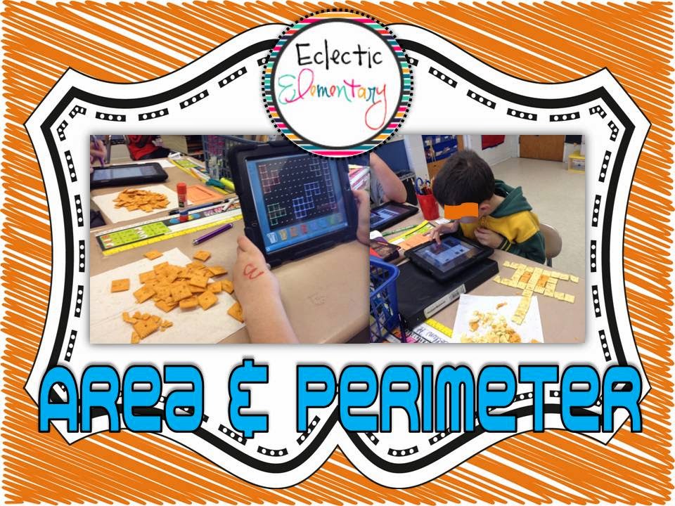 Eclectic Elementary CheezIt's Awesome Area & Perimeter!