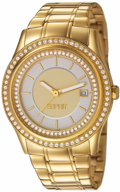 Esprit Opera of Allure Double Twinkle Gold Watch Price India