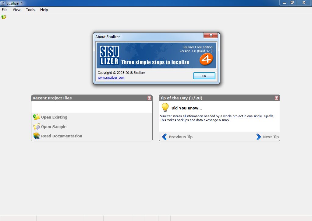 Sisulizer Enterprise v4.0 Build 373 Full version