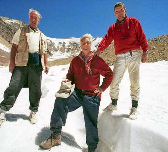 Robert Canessa at the Andes