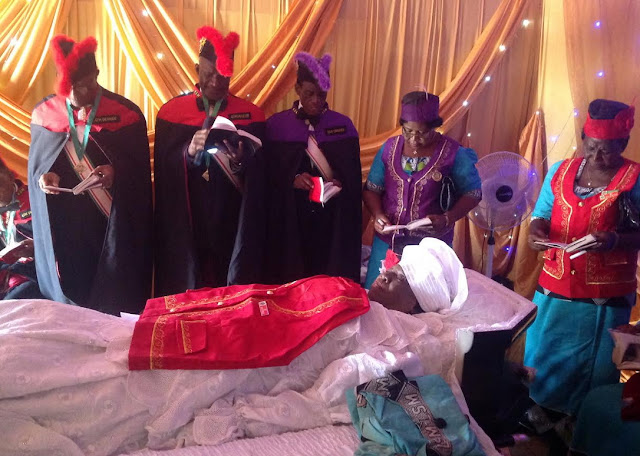 Lady Victoria Onochie burial Lady Victoria Onochie burial