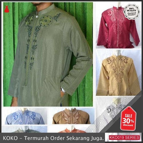 KKO19 ALH578 Baju Koko Doby Al Collection Model Terbaru 2019 BMGShop