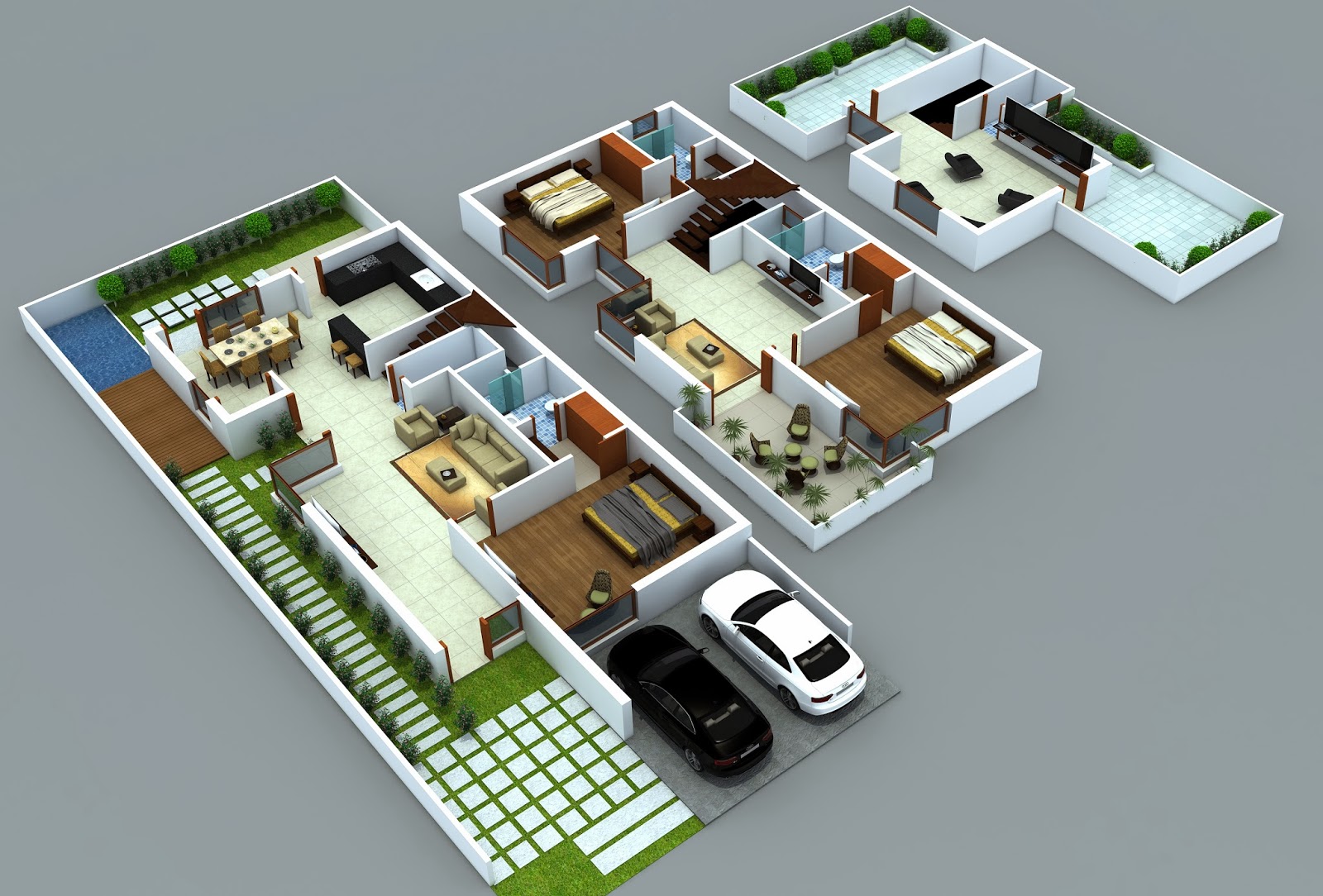 Independent Luxurious Duplex Villas Alkapuri Township, Manikonda