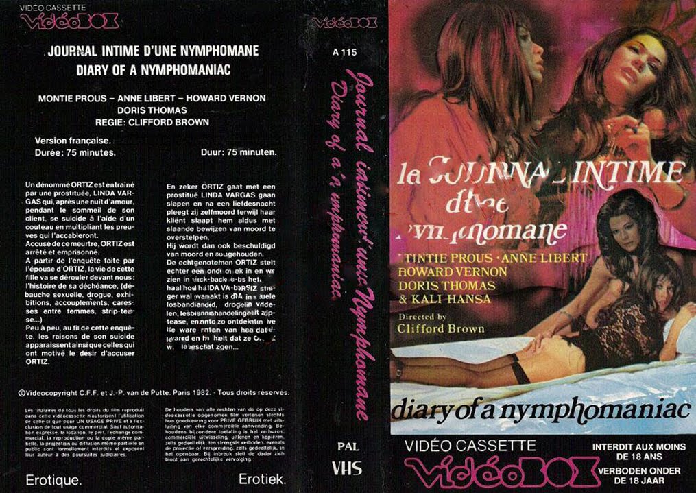 Journal Intime D Une Nymphomane Le journal intime d'une nymphomane 1973