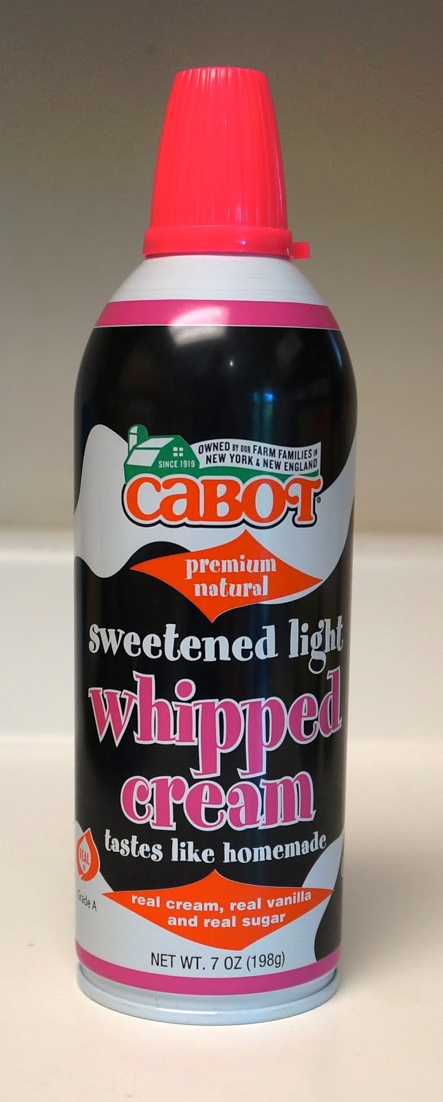 Exploring Trader Joe's Cabot Premium Natural Sweetened Light Whipped Cream