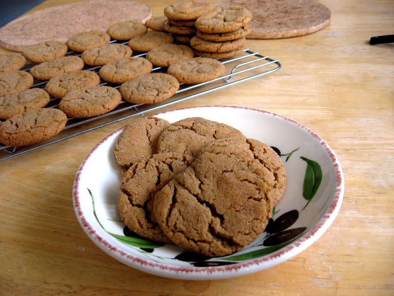 Molasses Cookies Fresh from the...