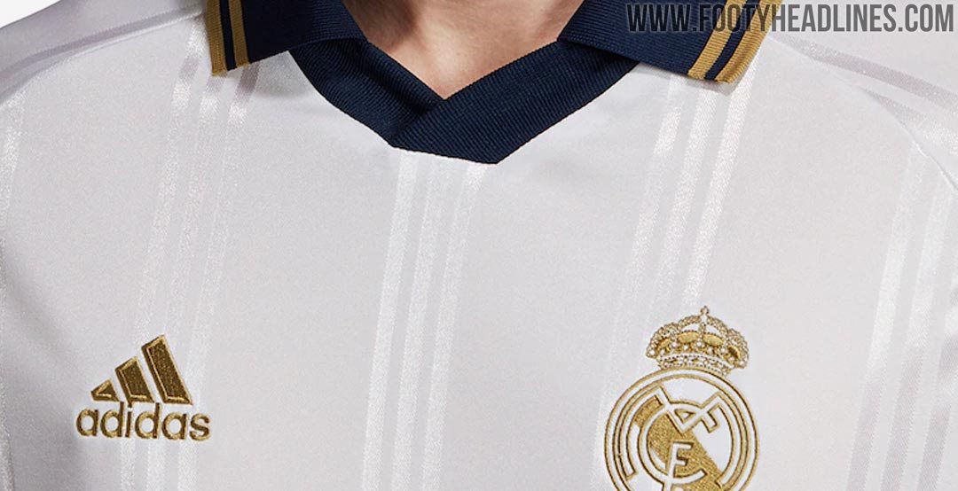 Adidas Real 19-20 Icon Retro Long-Sleeve Jersey Released - Footy Headlines