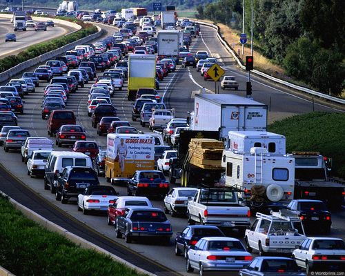 Congested Traffic - Source: fastlane.dot.gov