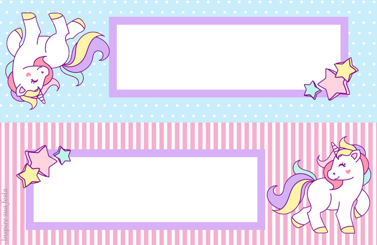 Unicorn Free Printable Cards Invitations And Candy Bar Labels For A Birthday Party Oh My 