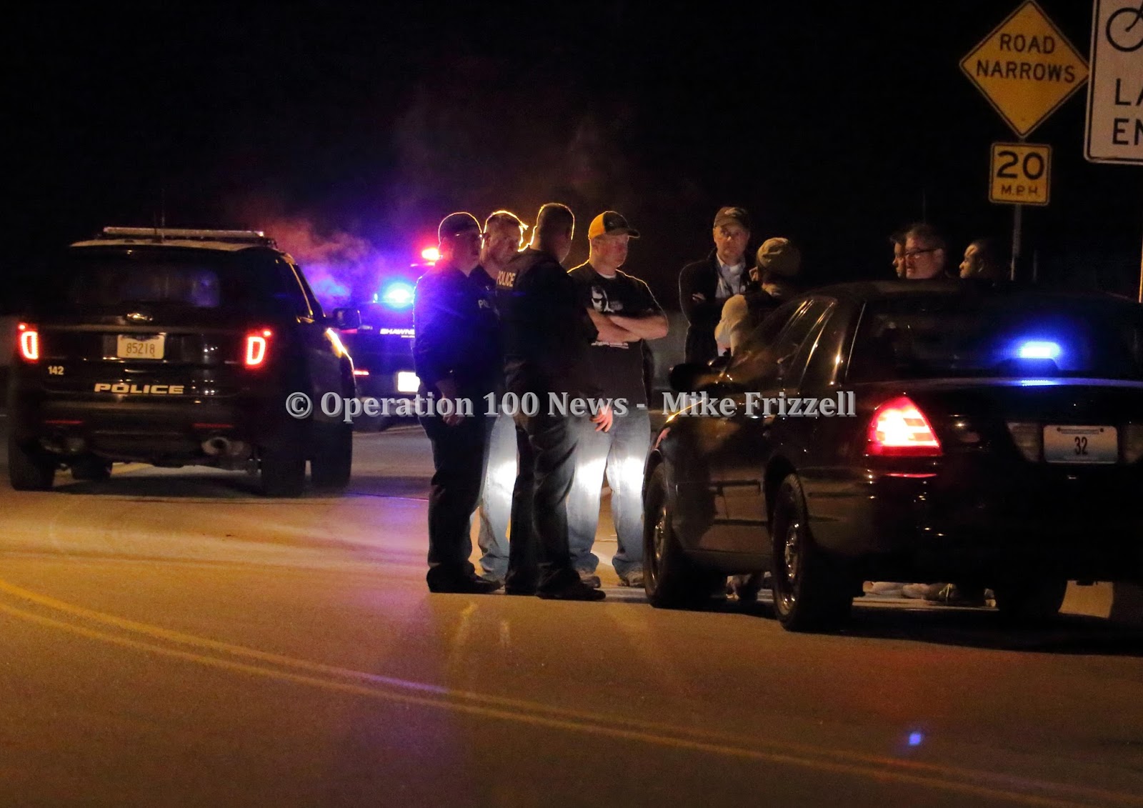 Operation100news: Thursday morning police chase ends with a crash