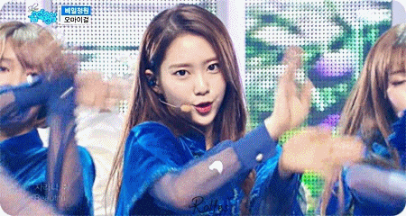 마법소녀 느낌의 오마이걸 인기가요 비밀정원 무대.gif | 인스티즈