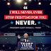 I Will Never,Ever Stop Figthing for you: Donald Trump assured Americans