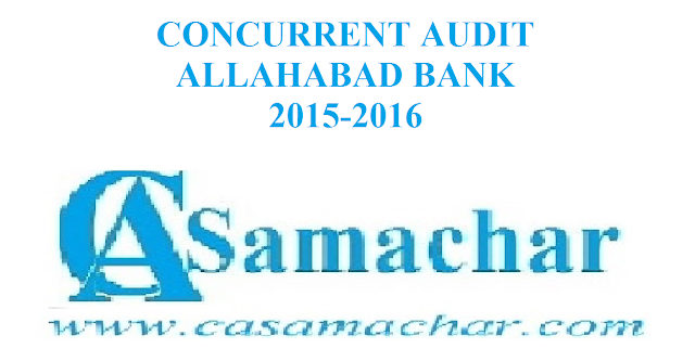 Allahabad Bank Audit 2015